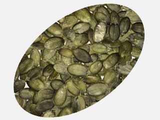 Shelled pumpkin seeds